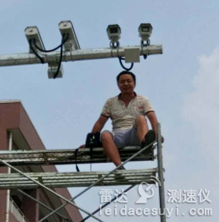 北京地铁分公司安装固定式超速抓拍系统HT3000D